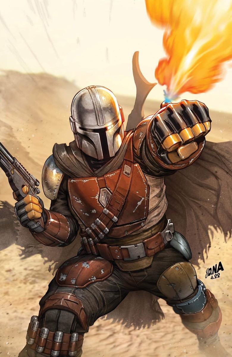 STAR WARS: THE MANDALORIAN #1 (DAVID NAKAYAMA EXCLUSIVE VIRGIN