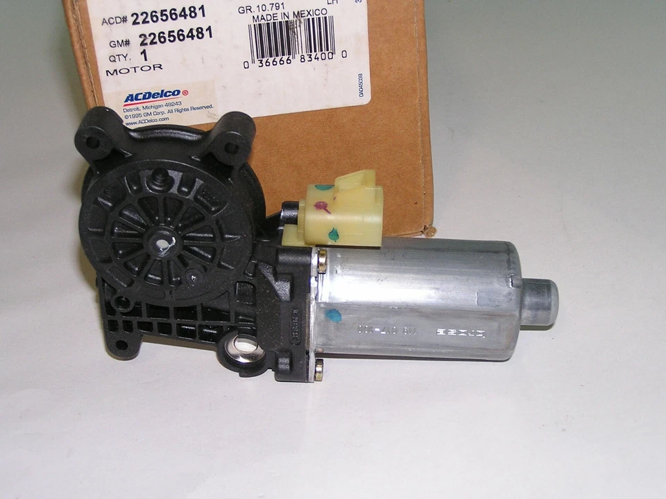 ACDelco GM Equipo Original 22656481 Motor Ventana Eléctrica, Trasero Izquierdo Foto 2 de 2