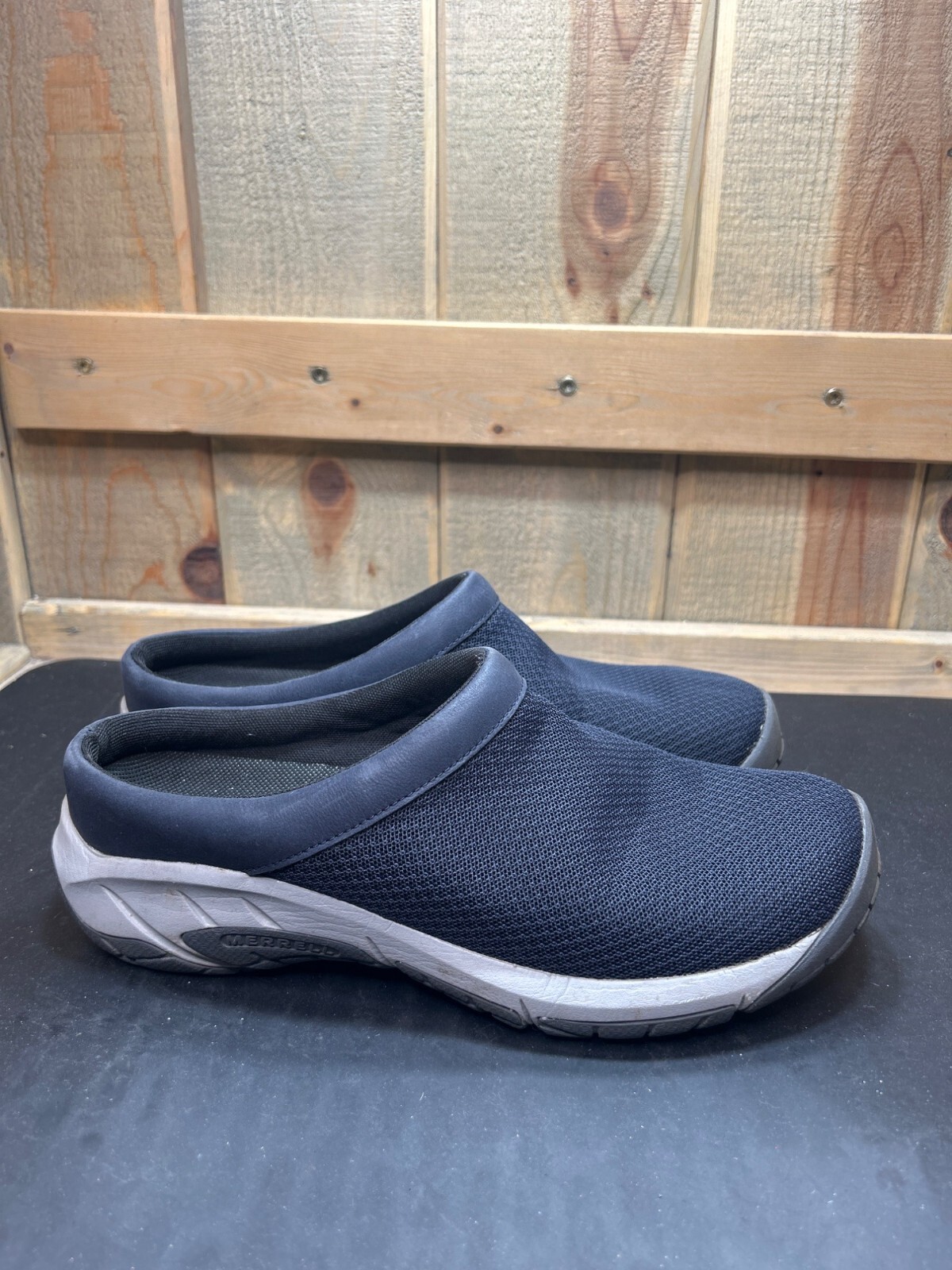 Merrell Zoccoli Donna Slip On Taglia 9 5 Tomaia in Rete Comodi Scarpe Casual...