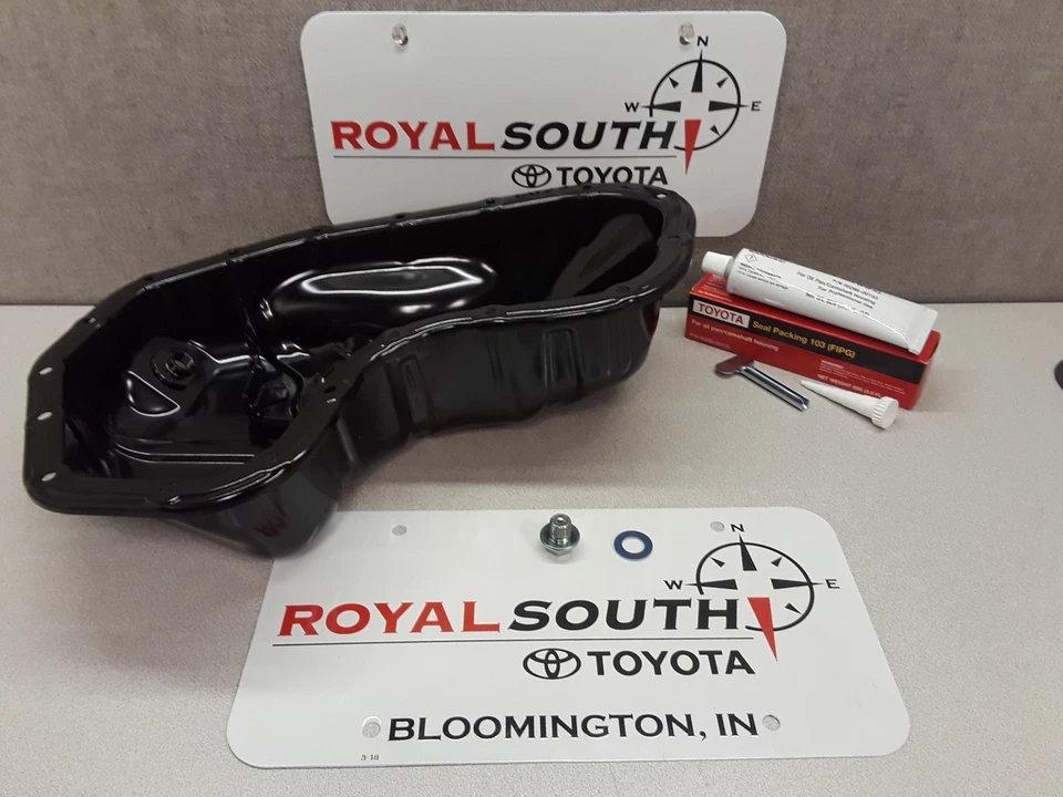 Toyota Avalon Camry Highlander Sienna Venza cárter de aceite 2GRFE genuino fabricante original fabricante original nuevo Foto 2 de 3