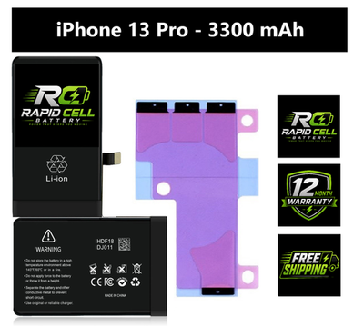 #ad Replacement Battery iPhone 13 Pro 3300mAh High Capacity A2483 A2636 A2638 A2639 $24.99