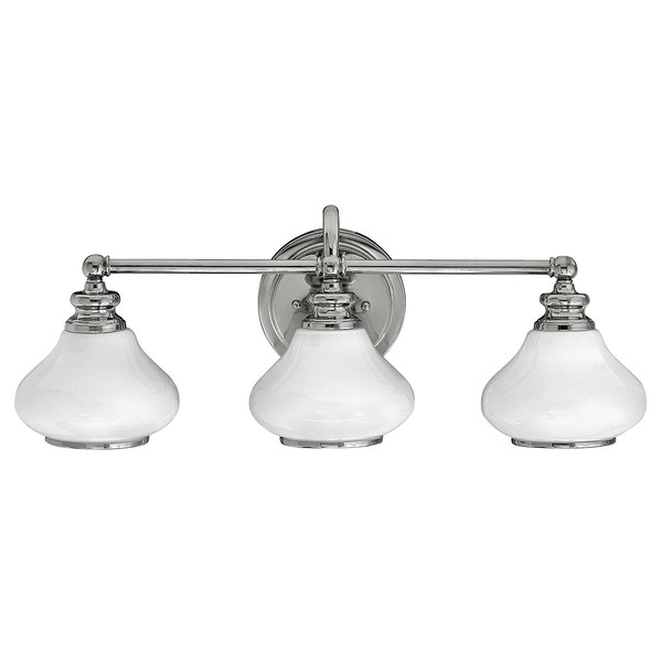 Chrom Badezimmerlampe Glamour Klassisch Wandleuchte Leuchter 3 X 320Lm IP44-image