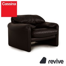 Cassina Maralunga Leder Sessel Dunkelbraun Funktion