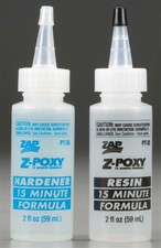 Zap Adhesives PT-35 - Z-Poxy, 15 Minute, 4 oz