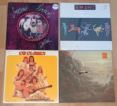 Vinyl Sammlung - 22 LP's : Smashing Pumpkins 1994 (RARE!),Heart (NEU!) u.a. TOP!