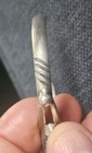 925 Sterling Silver: Vintage; Oval Turquoise, Open Ends Native American Bracelet — photo 8