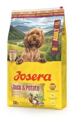 JOSERA MINI Adult Duck & Potato 10 kg - getreidefreies Trockenfutter