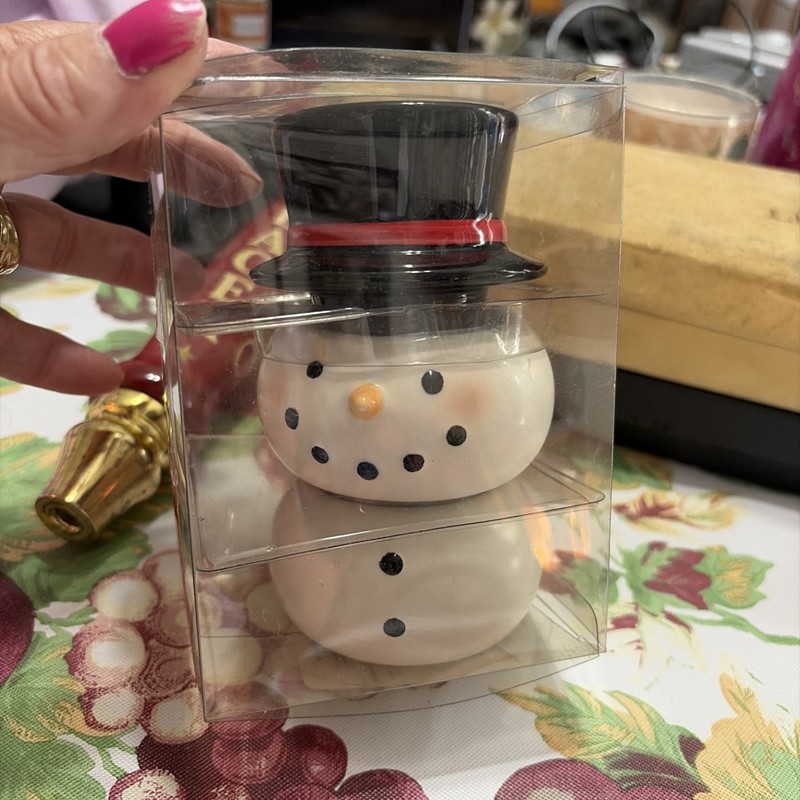 Hallmark Tea Light Snowman Set