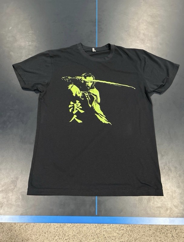 47 Ronin Movie Promo Shirt Small Black/Green Keanu Reeves 2013 Samurai
