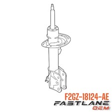 2015-2018 FORD EDGE FRONT LEFT SHOCK ABSORBER ASSY NEW OEM F2GZ-18124-AE