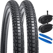 2-PCS 26" Bike Tires 26 x 1.95 53-559 Compatible with Qty 2 Tires 2 Tubes