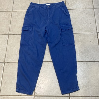 Mavi Womens High Rise Cargo Pant Sweatpants 29x28 Gym Workout Joggers Thick. A63