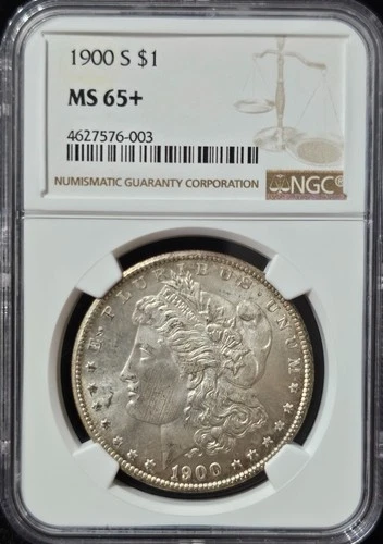 1900-S Morgan Dollar MS-65+ NGC COLLECTION VIDEO