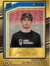 jack meyer rookie card gold vinyl 1/1