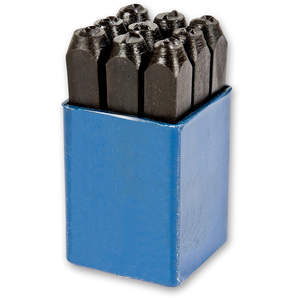 Axminster Number Punches - 6mm