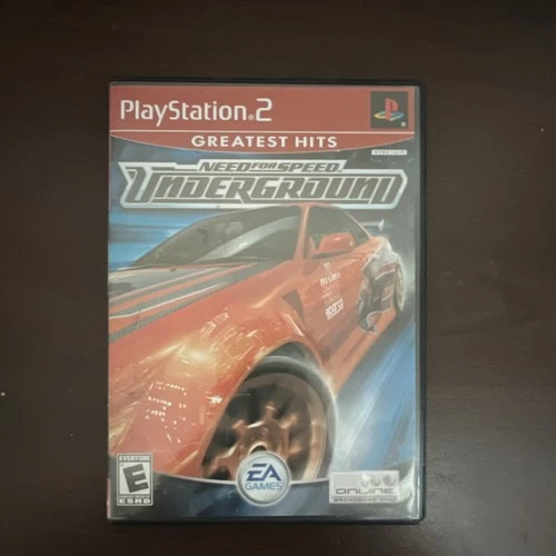 Need for Speed: Underground (PlayStation 2, Greatest Hits) Complete w/ Manual