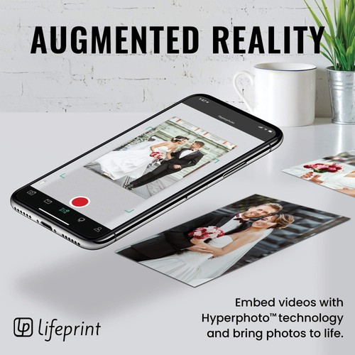 Lifeprint 3x4.5 Portable Photo and Video Printer for iPhone and Android. Make... - Picture 2 of 6