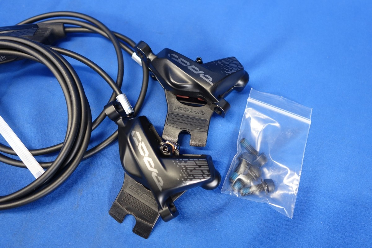 New Sram Code R Hydraulic 4-Piston Disc Brakeset, SET