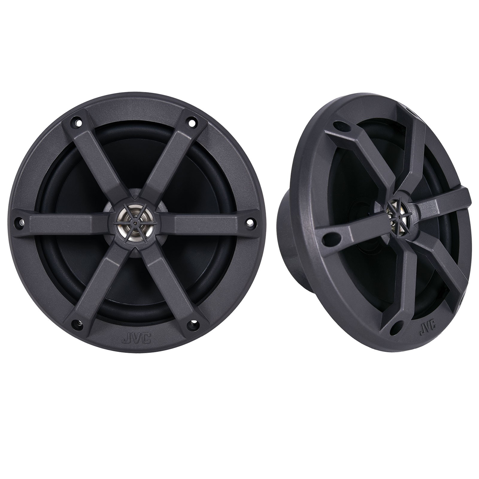 JVC 6.5" 2-Way 100 Watts Peak Marine Speakers (Pair)