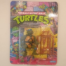 Teenage Mutant Ninja Turtles Leonardo Factory Sealed Playmates 1988 vintage