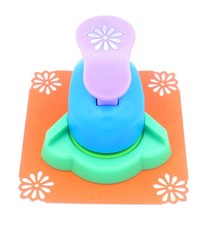 Hollow Corner Embossing Puncher - Right-Angle Lever Punch Chrysanthemum 