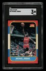 1986-87 Fleer #57 Michael Jordan Rookie RC SGC 3