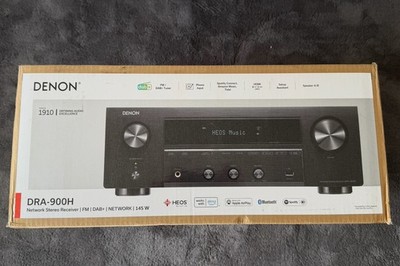 Denon DRA-900H Receiver schwarz 8K-AV-Verstärker 2.2-Kanal HEOS Built-in HDMI