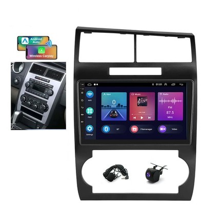 PLUG PLAY ANDROID AUTO RADIO GPS 4+64G FOR DODGE CHARGER MAGNUM 2005-07 STEREO