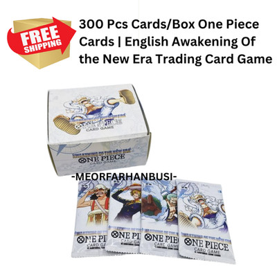 |FREE SHIP| NOT ORIGINAL 300pcs Cards/Box One Piece Eng Awakening Of the New Era