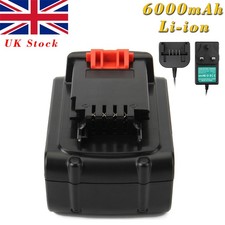 18V 6.0AH Battery For Black&Decker LBXR20 BL2018 LBX20 LBXR20-OPE Cordless Drill