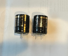 TWO Mundorf 63 VDC MLytic Ag Audio Grade 2200uf uf mfd 2200 125 deg C