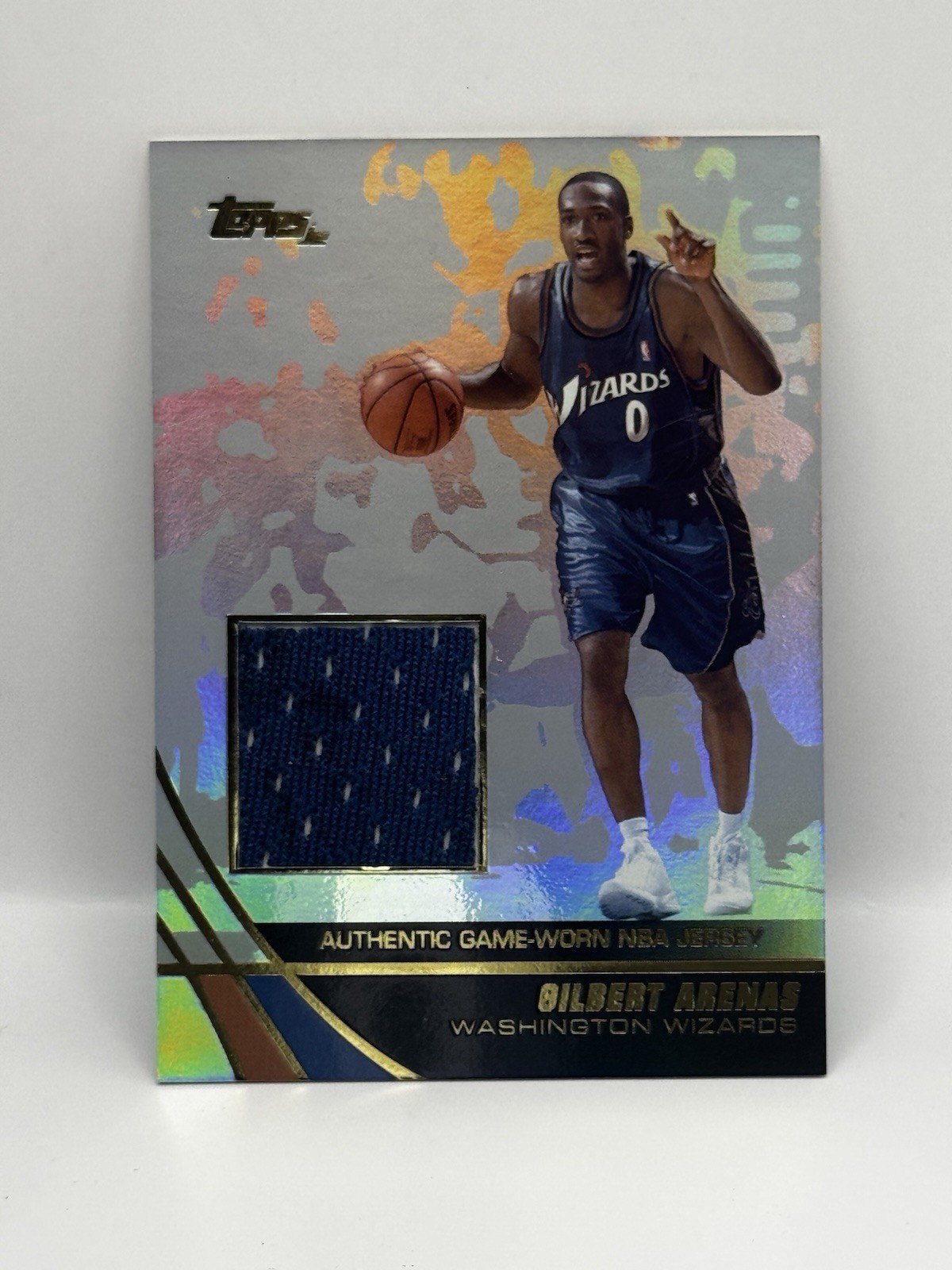 2003-04 Topps Jersey Edition Gilbert Arenas #jeGA