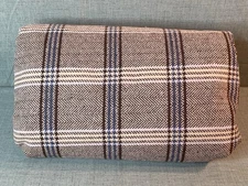 Brown Plaid Tree Skirt Christmas Winter Holiday Seasonal Center to Hem 25" Wide