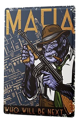 LEotiE SINCE 2004 Tin Sign Retro - Vintage Metal Poster for Living Room -