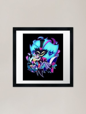 Helluva Boss - Asmodeus Gerahmtes Kunst Gerahmtes Wandbild Poster Leinwanddruck Bild