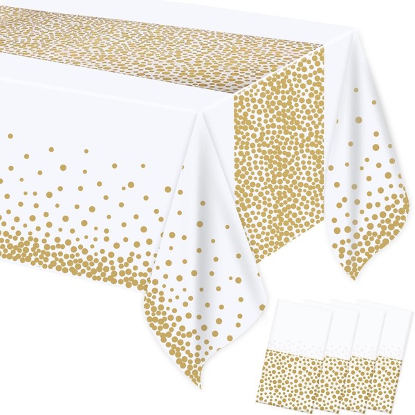 Einweg Tischdecke Wasserdicht Rechteckig 137 X 274 Cm 4 StüCk FüR Party Hochzeit-image