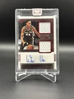 2020-21 Panini One and Devin Vassell Red Dual Rookie Patch Auto RPA #10/25 Spurs