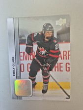 2023 Upper Deck Team Canada Juniors Emily Clark #57 Hockey Woman PWHL 