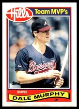 Dale Murphy 1989 Topps Hills Team MVP's #21 Braves MLB READ FREE SHIPPING