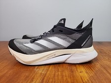 Adidas Adizero Boston 12 Women's Size 10.5 Black Gray Running Shoes HQ2171