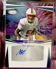 2025 Sage Low Series Silver Foil Autograph Auto #AMD Moochie Dixon  NO Saints