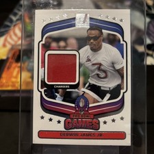 2025 Panini Donruss Derwin James Jr Pro Bowl Games Patch #PBM-DJJ Chargers