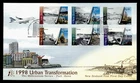 DR WHO 1998 NEW ZEALAND FDC URBAN TRANSFORMATION COMBO MILLENNIUM $1.80 M79784