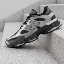 New Balance 9060 X Silver Metallic Black Cement U9060ISA Men New