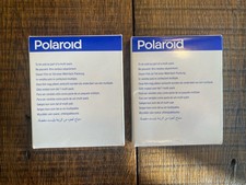 2- Polaroid Type 600 Film Sealed In Package Expired 11/97 NOS