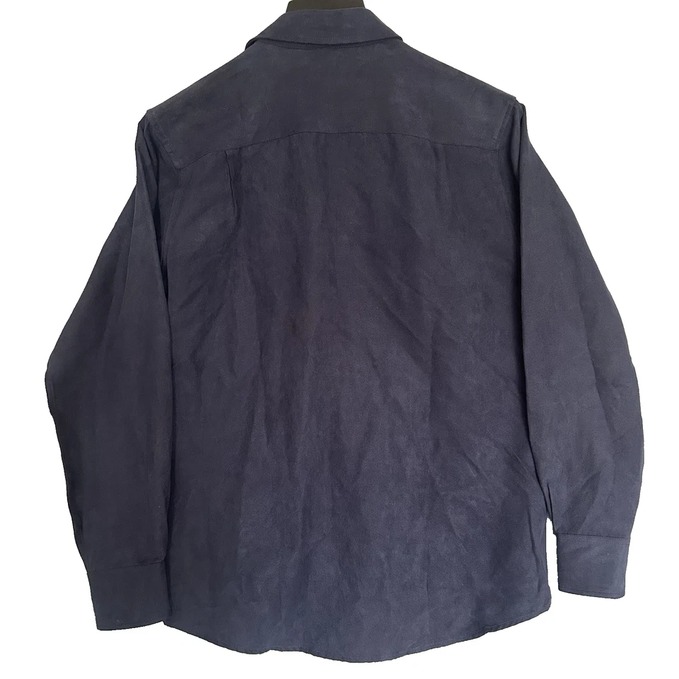 Covington  Button Down Men's Long Sleeve Shirt Blue Size Small — 第 2/4 张图片