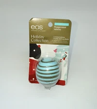 EOS Limited Edition Holiday PEPPERMINT MOCHA Lip Balm Discontinued