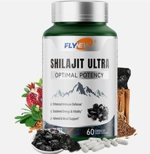 Shilajit Ultra Optimal Potency, Estratto di Shilajit Puro Flynew con L-Arginina,