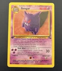 Pokémon Gengar Fossil 1st Edition Rare 20/62 80 HP English Regular 1999