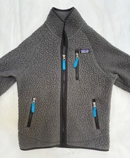 PATAGONIA YOUTH BOYS' RETRO PILE FLEECE JACKET SMALL 7-8